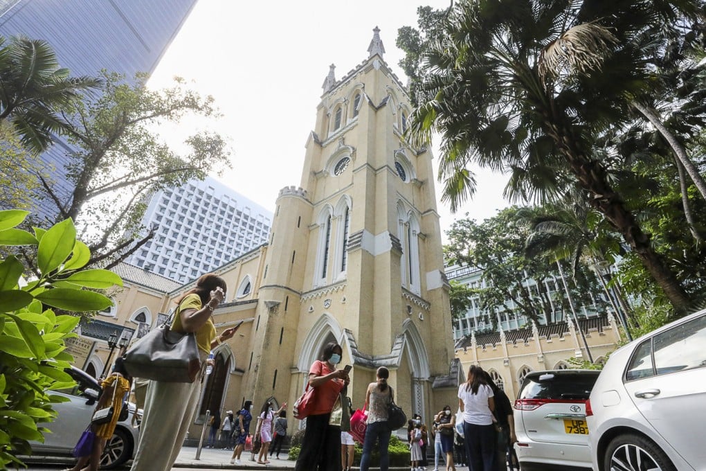St John’s Cathedral in Central is the oldest church building in Hong Kong. Photo: Handout