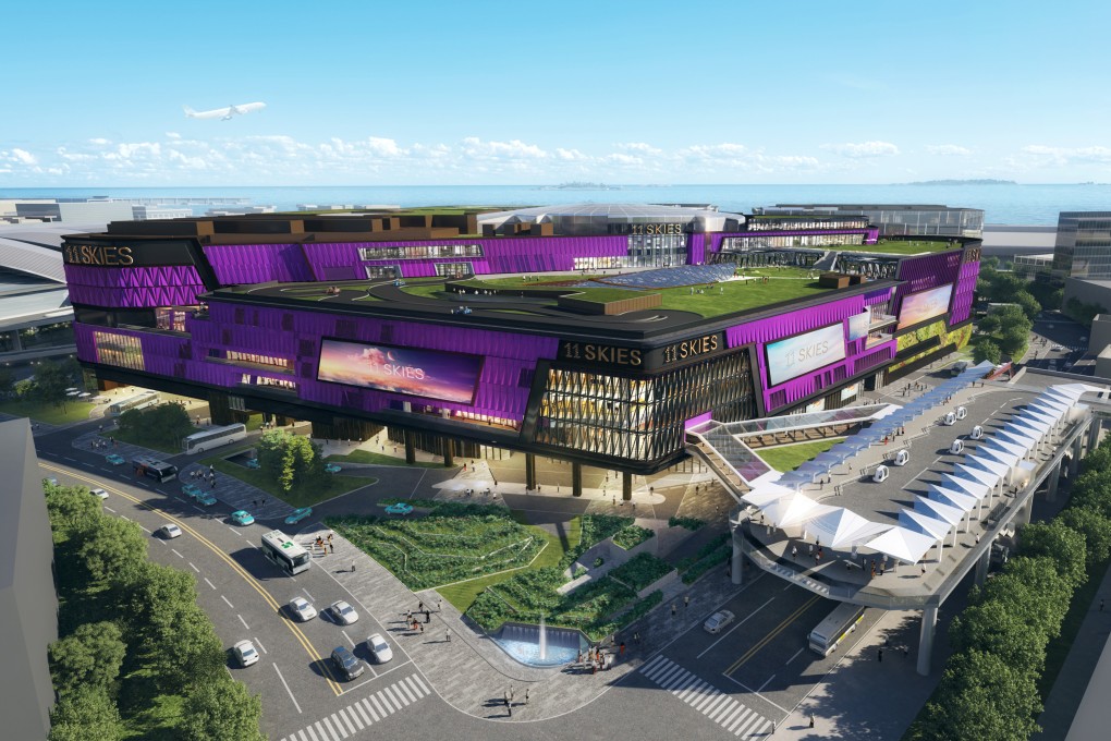 Vquarium will have a vertical space of up to 13 metres to create a sense of the deep-ocean environment, enhanced by simulators with special effects and mixed reality technology. Photo: SCMP Pictures