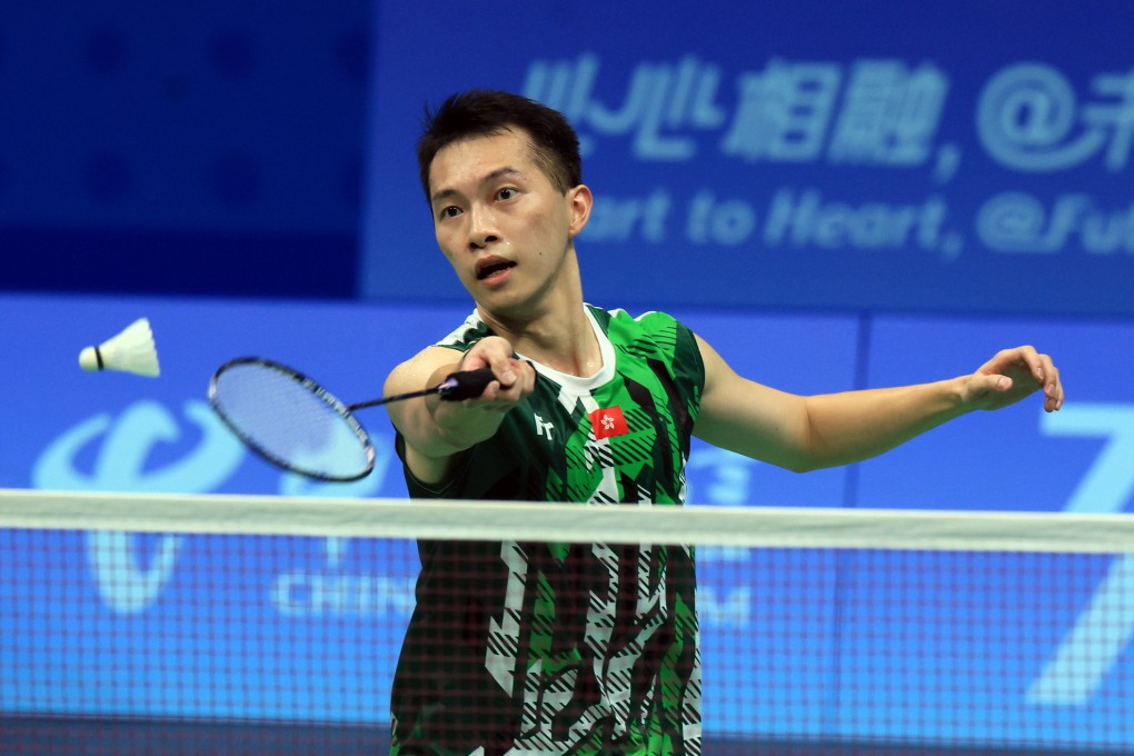 Angus Ng Ka-long loses 2-1 in the men’s singles after also falling out of the team tournament, to end his time in Hangzhou. Photo: Dickson Lee