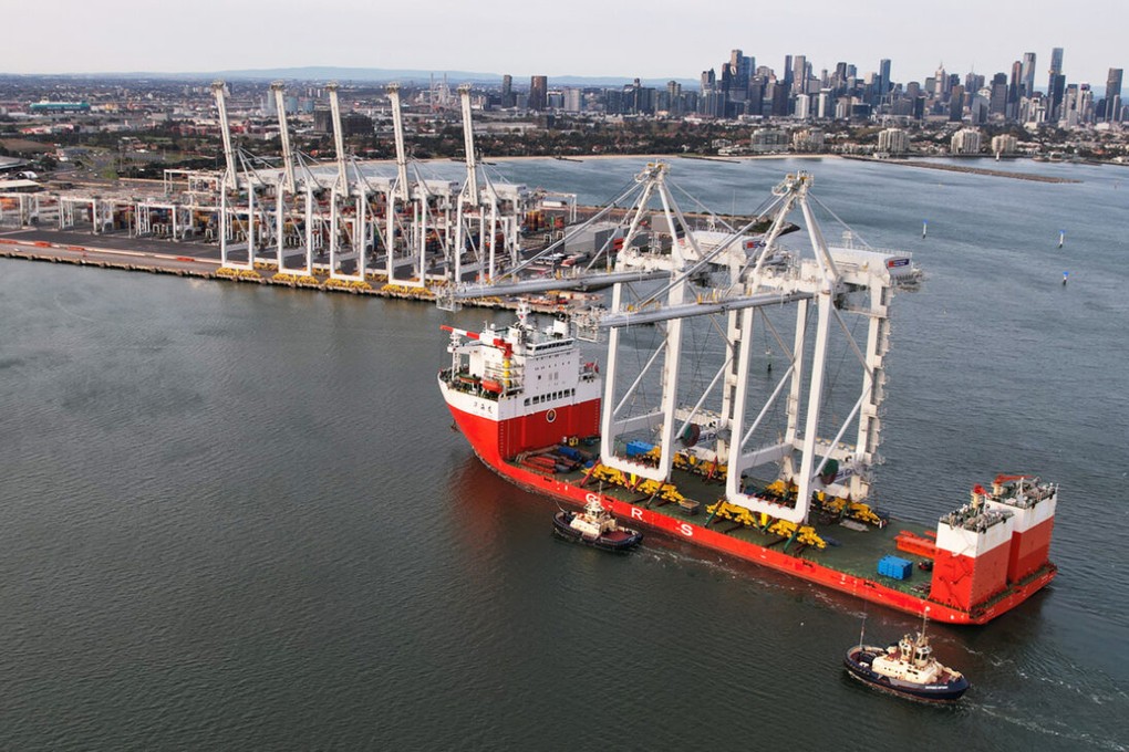 VICT in Melbourne. The acquisition of the new cranes is part of a US$150.2 million expansion project. Photo: Handout