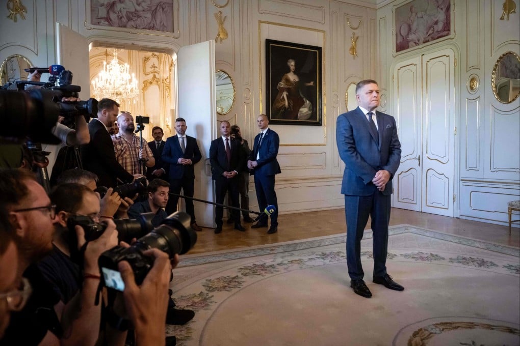Robert Fico, the three-time prime minister of Slovakia whose position on the war in Ukraine has raised alarm among Kyv’s allies. Photo: AFP
