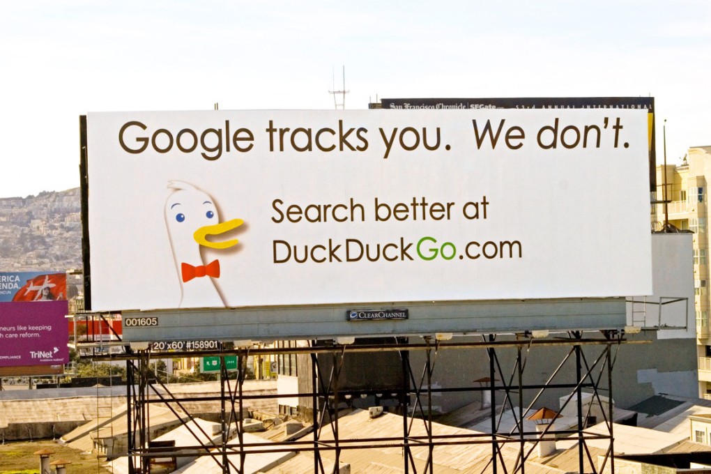 Search engine DuckDuckGo says it protects privacy and does not record user information. Photo: Handout