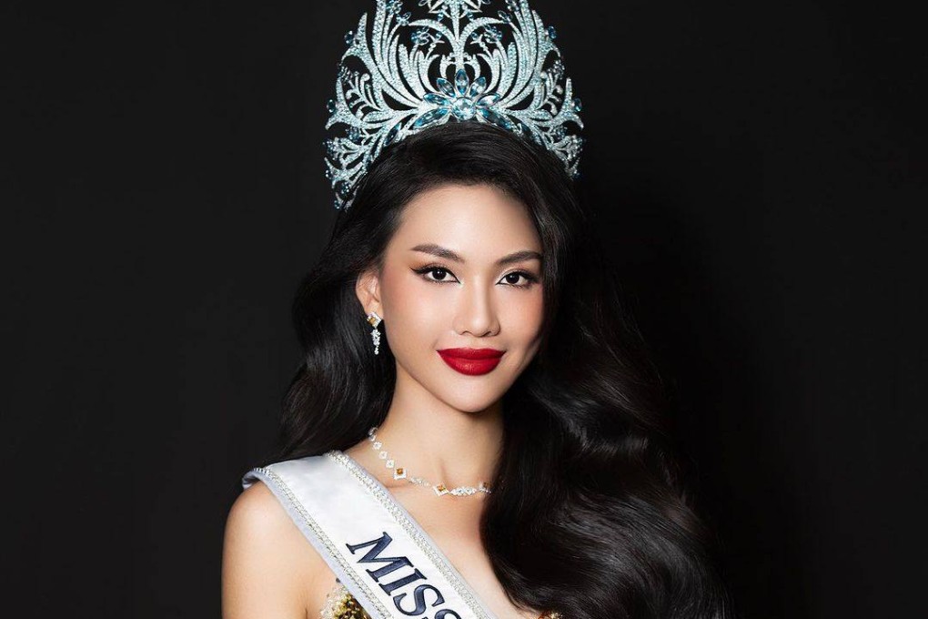 Miss Universe Vietnam 2023 Bui Quynh Hoa was crowned Miss Universe Vietnam 2023 in Ho Chi Minh City last month, where she beat 17 other contestants. Photo: Instagram/quynhoabuii