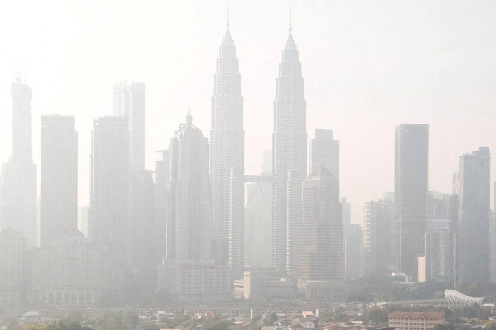 Kuala Lumpur shrouded by haze. Photo: Reuters