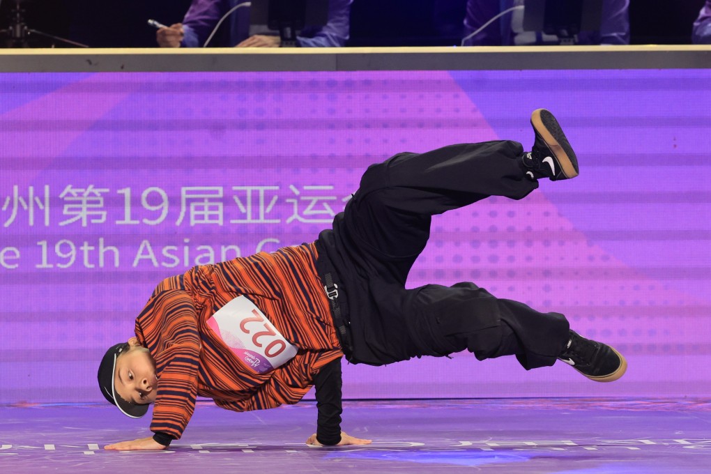 B-Girl Lady Little reached the round-robin stage of the breaking competition. Photo: Dickson Lee
