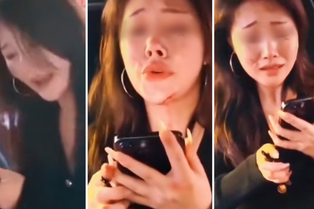 The attack on two women by a drunk man in southern China has sparked a renewed wave of outrage on the mainland as many are calling for severe punishment. Photo: SCMP composite/Douyin