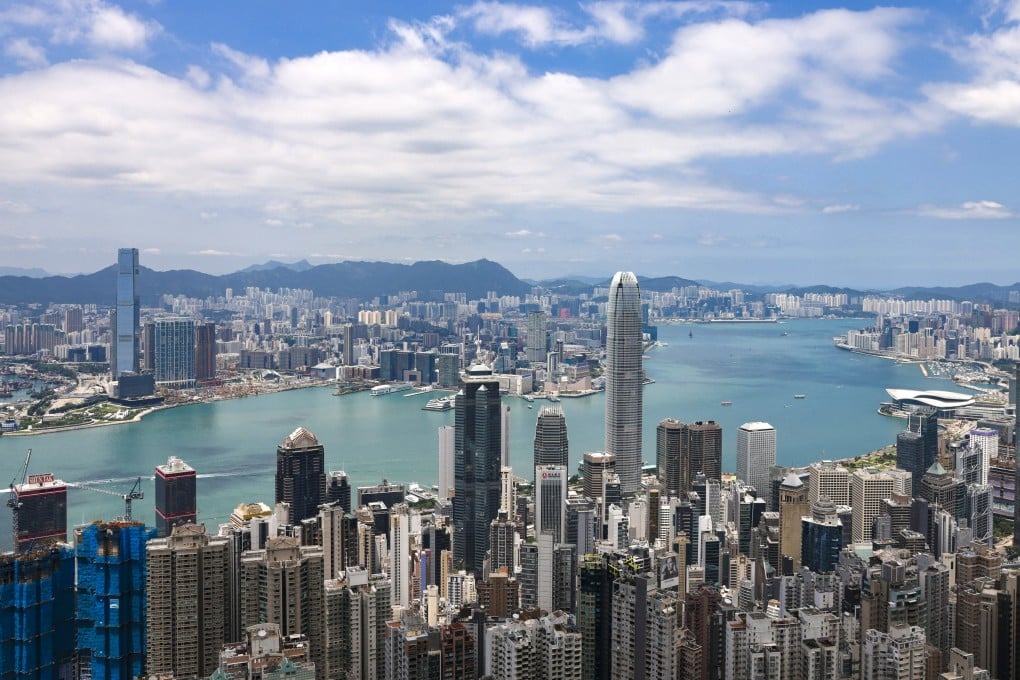 A view of Hong Kong skyline, from The Peak on May 17, 2022. Photo: K. Y. Cheng