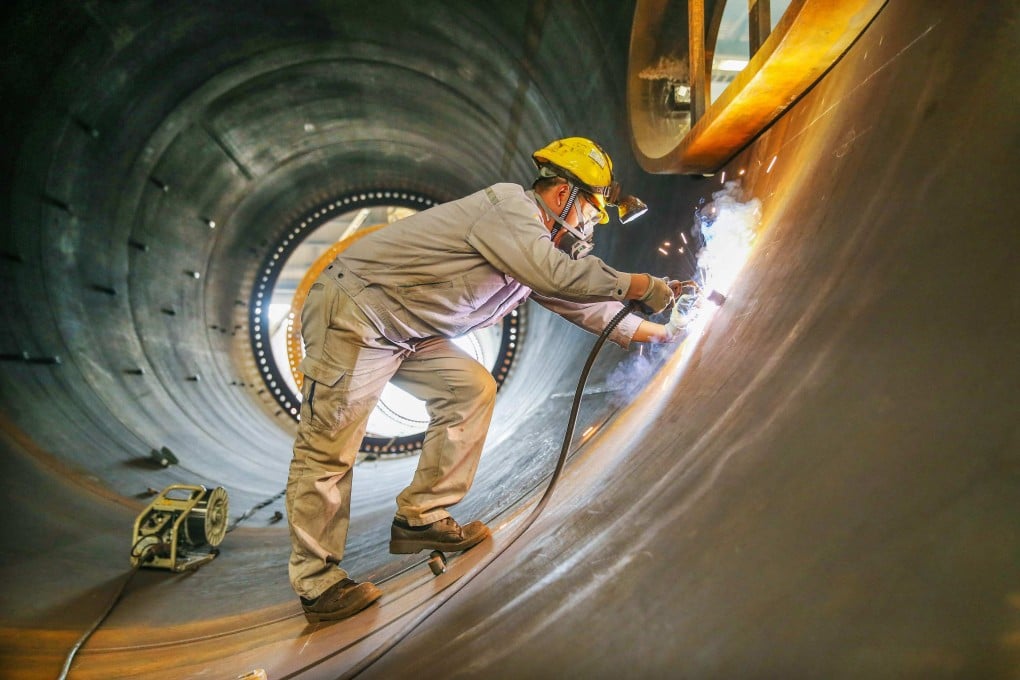 After China’s manufacturing activity rebounded to expand for the first time in six months in September, economists at Mizuho said the positive momentum would continue into the fourth quarter. Photo: AFP