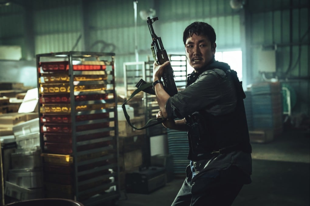 Cho Jin-woong in a still from new Netflix Korean action movie “Believer 2” (category TBC), directed by Baek Jong-yeol. Cha Seung-won and Han Hyo-joo co-star. Photo: Netflix