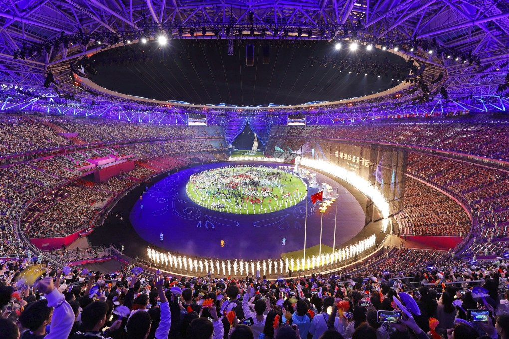 In this issue of the Global Impact newsletter, we look back at events at the Asian Games in Hangzhou, which included a series of firsts, including esports making its debut as a medal event. Photo: Kyodo