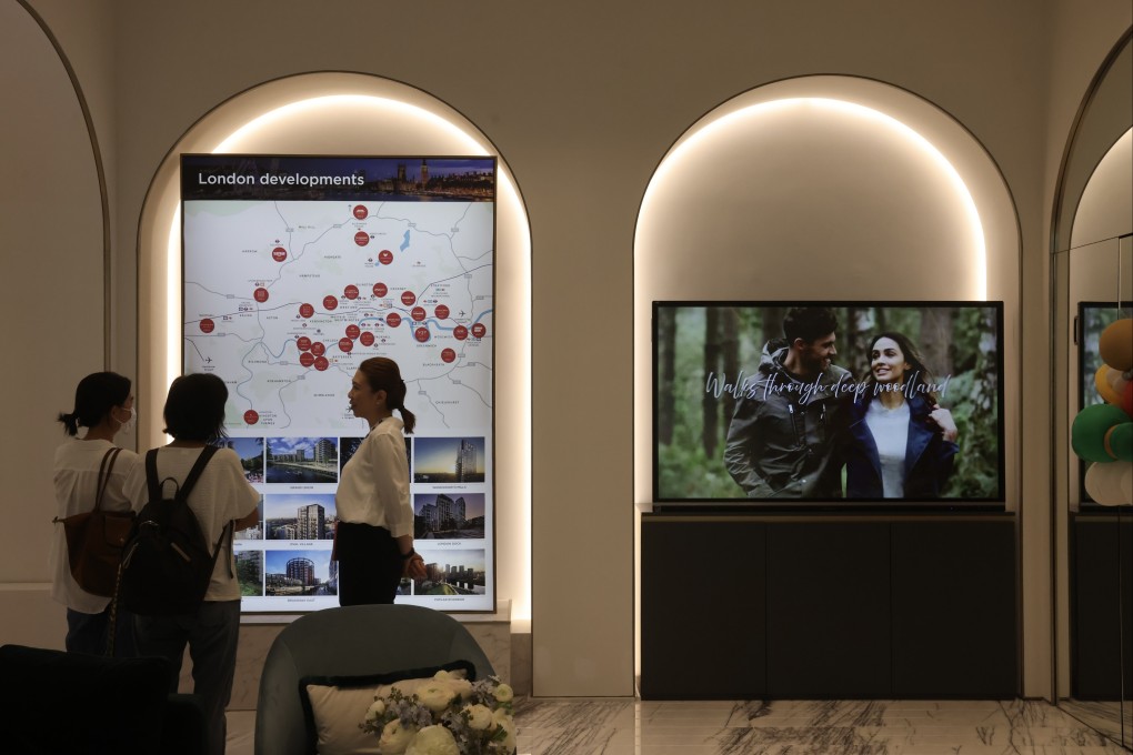 Berkeley International’s pop-up store on Russell Street in Causeway Bay. Berkeley’s lease will expire on October 24. Photo: Jonathan Wong