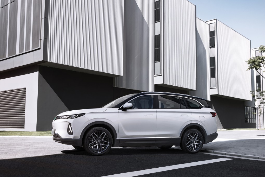 WM Motor’s EX6 Plus. The company has grappled with financial problems since the second half of last year due to a sharp fall in deliveries. Photo: Handout