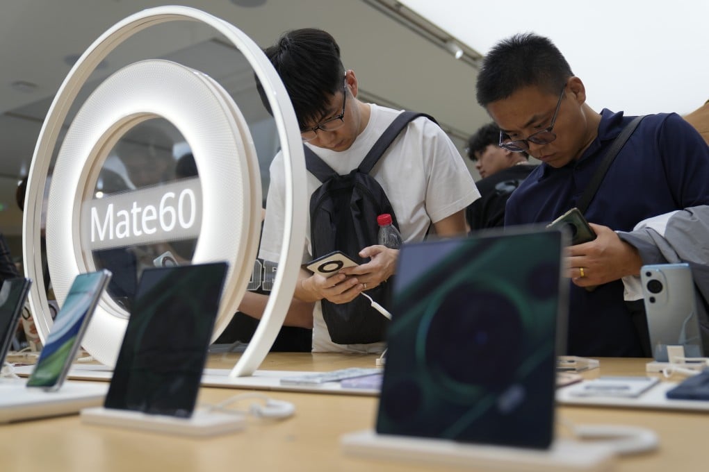 Huawei says 5.5G offers a tenfold increase in speed over existing networks.
Photo: AP