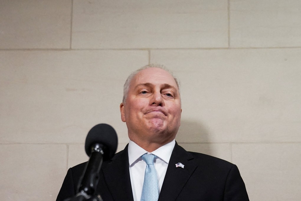 Steve Scalise can afford to lose no more than four Republican votes to become House speaker. Photo: Reuters