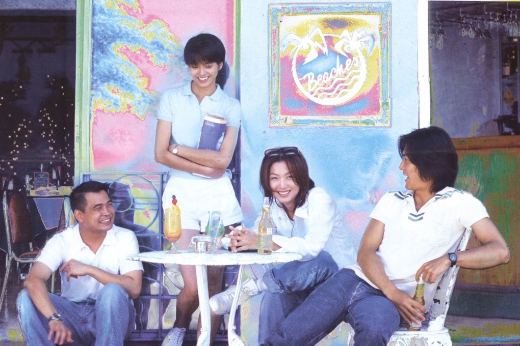 (From left) Eric Kot, Gigi Leung, Sammi Cheng and Ekin Cheng in a still from “Feel 100%“. Woody Allen fan Joe Ma’s 1996 movie that launched the film career of Cantopop star Sammi Cheng, turned fellow singer Ekin Cheng into a heartthrob and became one of the most popular Hong Kong movies of the 1990s.