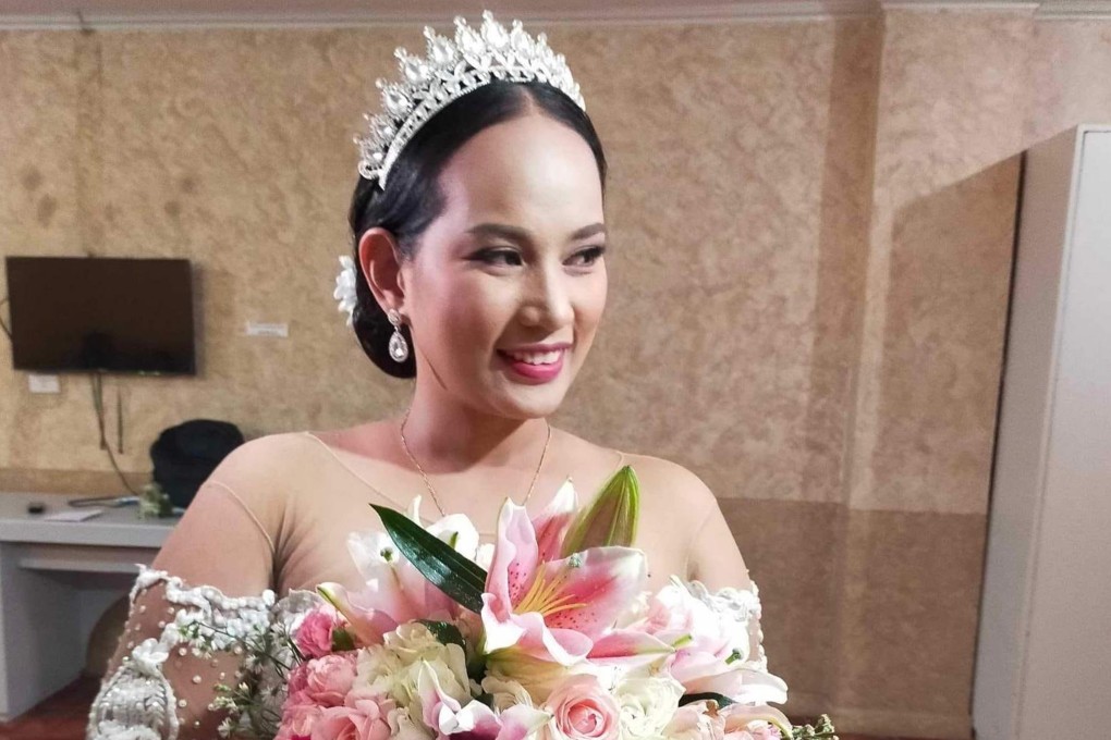 Angelyn Aguirre, a nurse from the Philippines, is being remembered for her bravery for choosing to stay with her elderly patient when Hamas gunmen attacked a bomb shelter in Israel. Photo: Weibo