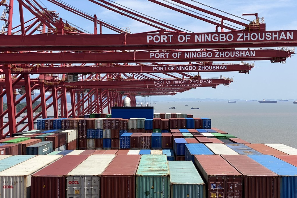 China’s imports and exports both fell by 6.2 per cent, year on year, in September. Photo: Xinhua