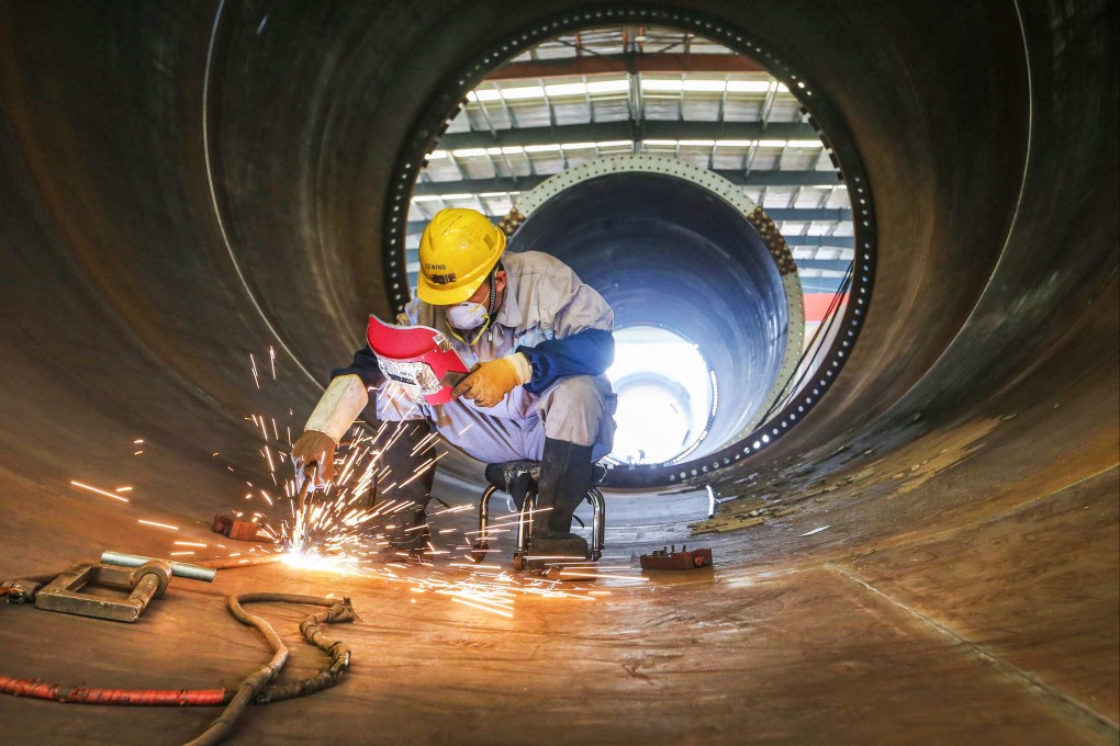 China’s producer price index (PPI) fell for a 12th month in a row in September. Photo: AFP