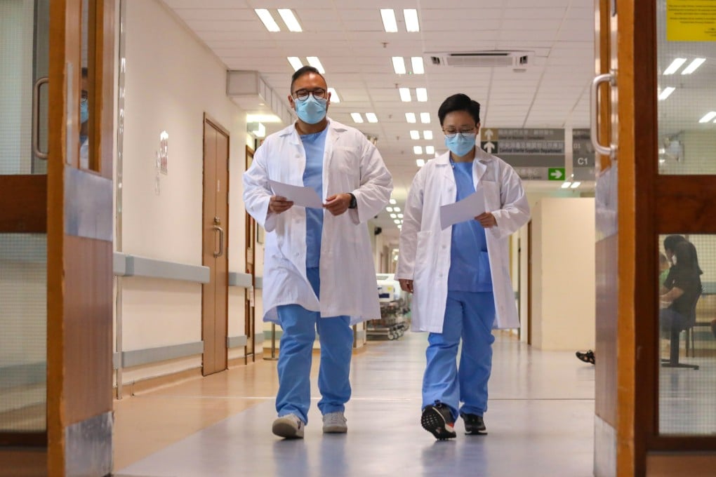 Dr Strathan Dino Chun (left) spent 14 years in the UK practising after completing medical school there. Photo: Xiaomei Chen