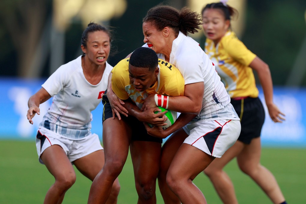 Hong Kong’s women’s team, pictured in action in the Asian Games bronze final, made it a stage further in Bangkok. Photo: Xinhua