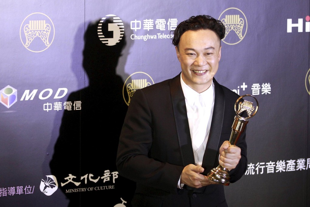 Hong Kong singer Eason Chan at the 26th Golden Melody Awards in 2015. Photo: Reuters