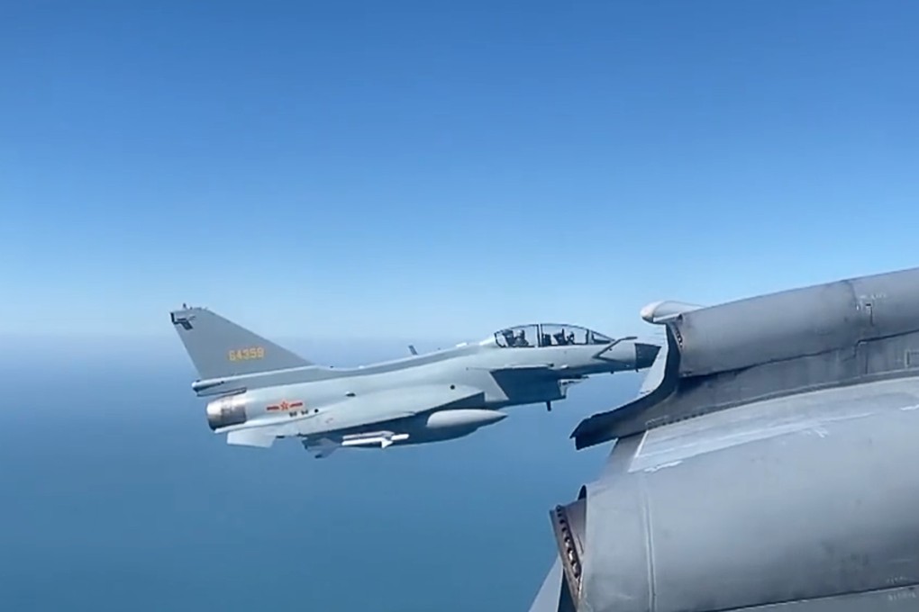 China’s foreign ministry said on Tuesday that a Canadian CP-140 aircraft “illegally intruded” into Chinese airspace, while Canadian officials said the plane was on a UN mission over international waters. Photo: Weibo