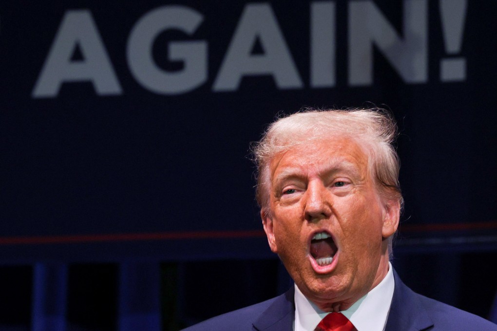 Donald Trump at a campaign rally in Wolfeboro, New Hampshire, last week. Photo: Reuters