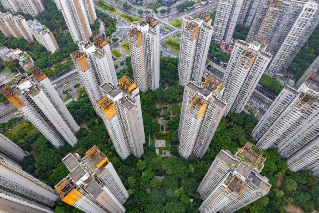 Residential buildings in Chongqing, in southwest China. Photo:AFP