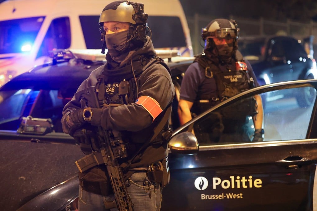 The attack came just before a Belgium-Sweden soccer match in Brussels on Monday night. Photo: EPA-EFE
