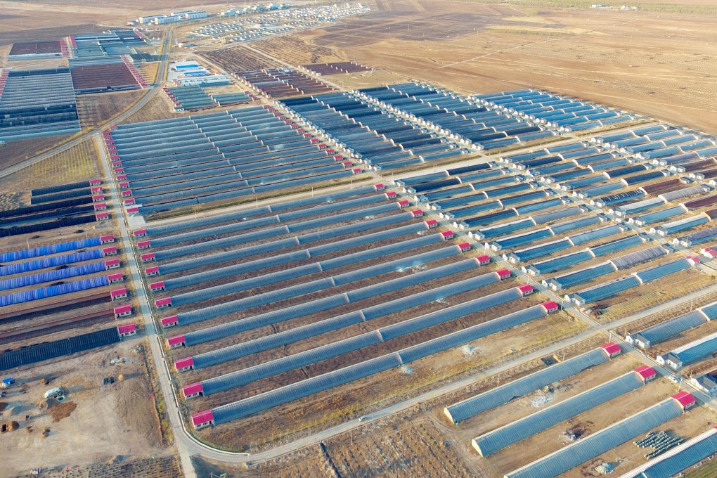 An agricultural park in Ulanhot City in China’s Inner Mongolia autonomous region. Photo: Xinhua