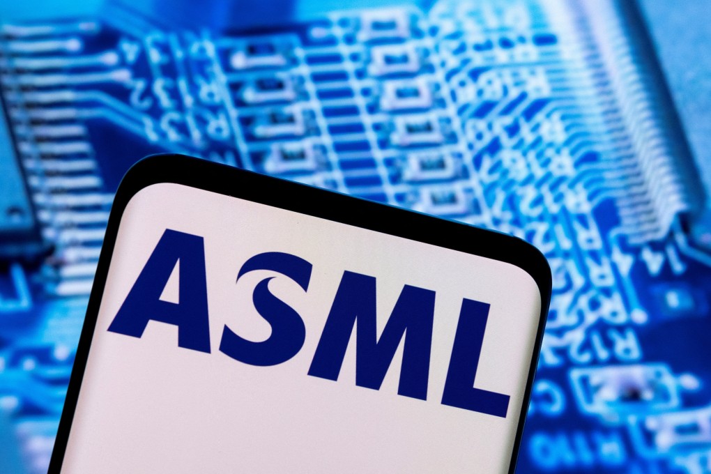 The ASML logo displayed on a smartphone in this illustration taken February 28, 2022. Photo: Reuters