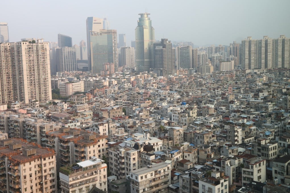 Shipai Village in Guangzhou city. Urban renewal projects are intended to help improve the living conditions of inhabitants in such urban villages. Photo: Simon Song