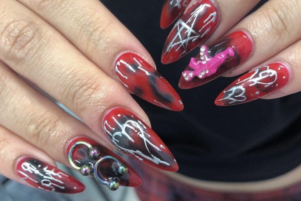 Going out for Halloween this year? Your costume may be ready, but your nails might not be – two Hong Kong nail parlour founders, including Eva Yu of Chemical Nail, some of whose work can be seen above, reveal the spooky nail art trends of 2023. Photo: Chemical Nail