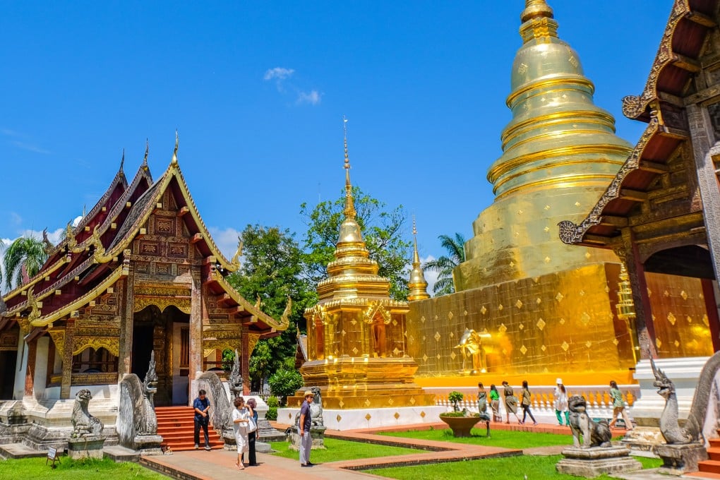 Wat Phra Singh, in Chiang Mai, Thailand, is one of four temples visitors can see on a half-day tour that offers chances to practise mindfulness and join meditation classes. Photo: Ron Emmons
