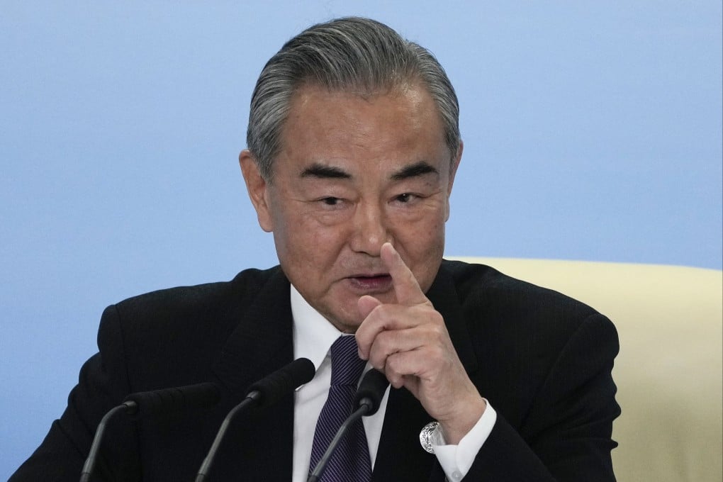 Foreign Minister Wang Yi has reiterated China’s stance on the crisis sparked by Hamas’ unprecedented cross-border attack on Israel. Photo: AP