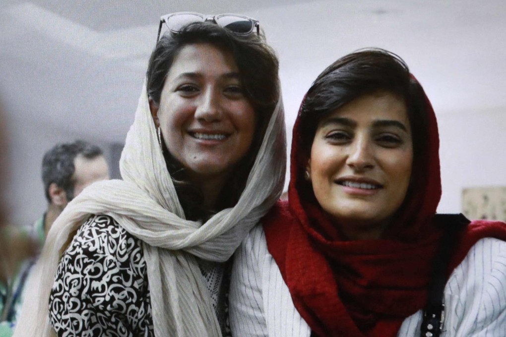 Iranian reporters Nilooufar Hamedi and Elahe Mohammadi, who have been sentenced by Iran after reporting on the death in police custody of Mahsa Amini. Photo: AFP