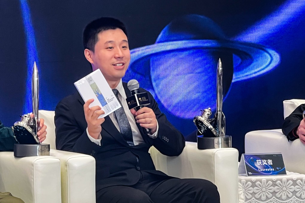 By day, Hugo Award-winning Chinese author Hai Ya is a financial services worker in the southern city of Shenzhen. Photo: Xinhua
