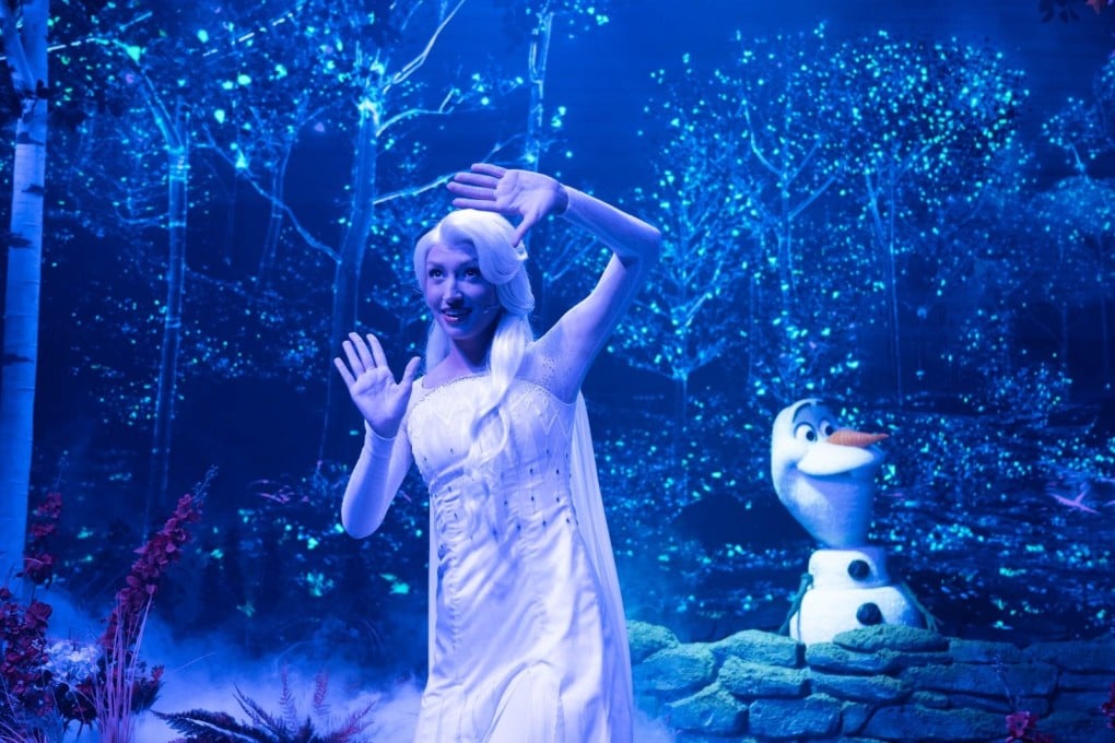 Disney’s hit film Frozen has been brought to life at Hong Kong Disneyland in the World of Frozen attraction, with rides, immersive shows and a massive amount of attention to detail. Photo: Lilith Kwong