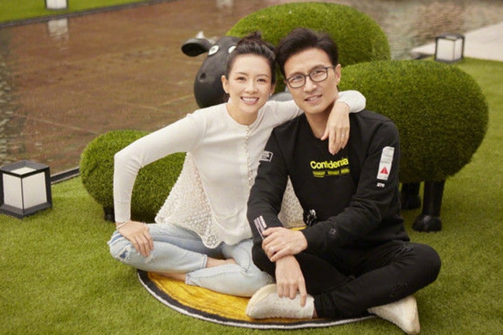 Zhang Ziyi and Wang Feng. The couple announced their divorce on Weibo on October 23. Photo: Weibo/Zhang Ziyi