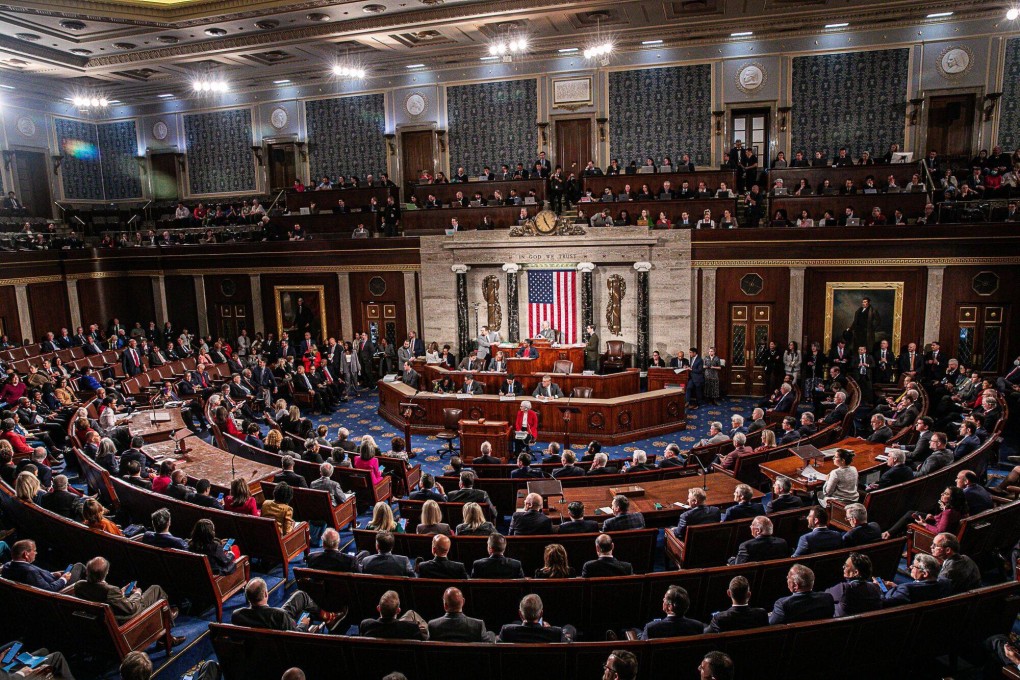The House Chamber at the US Capitol in Washington. Photo: Bloomberg