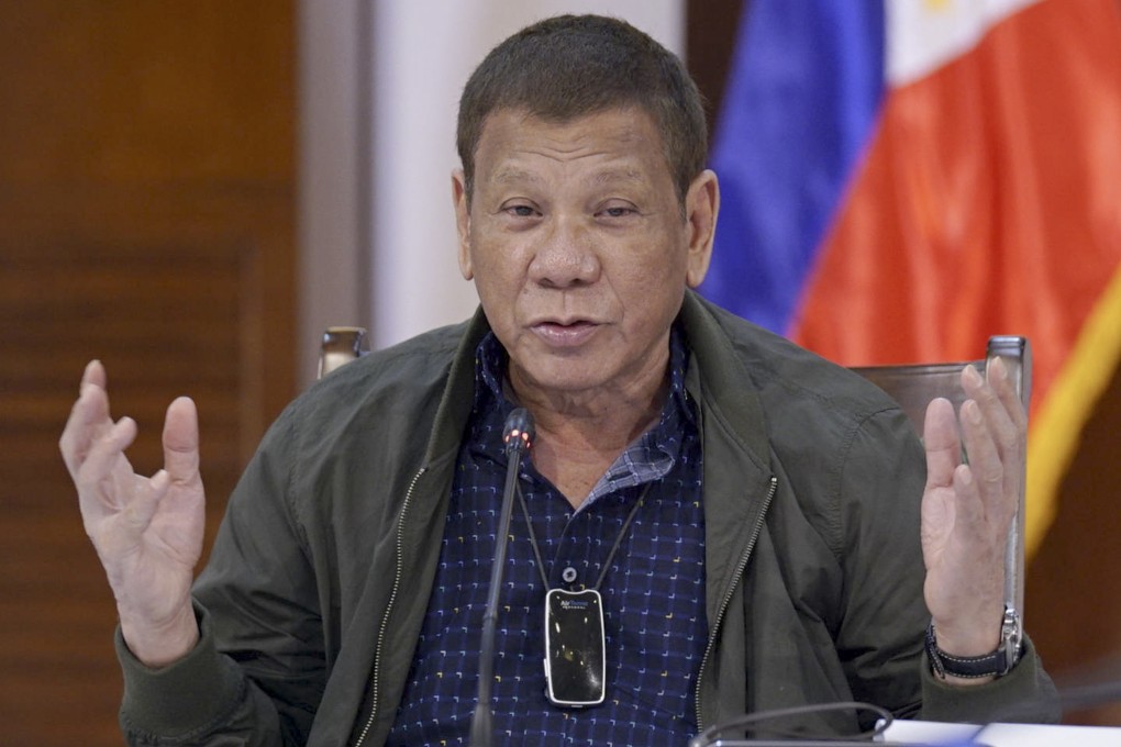 Rodrigo Duterte was known for his fiery, often expletive-ridden remarks when he ran the Philippines for six years until mid-2022. Photo: Malacanang Presidential Photographers Division via AP