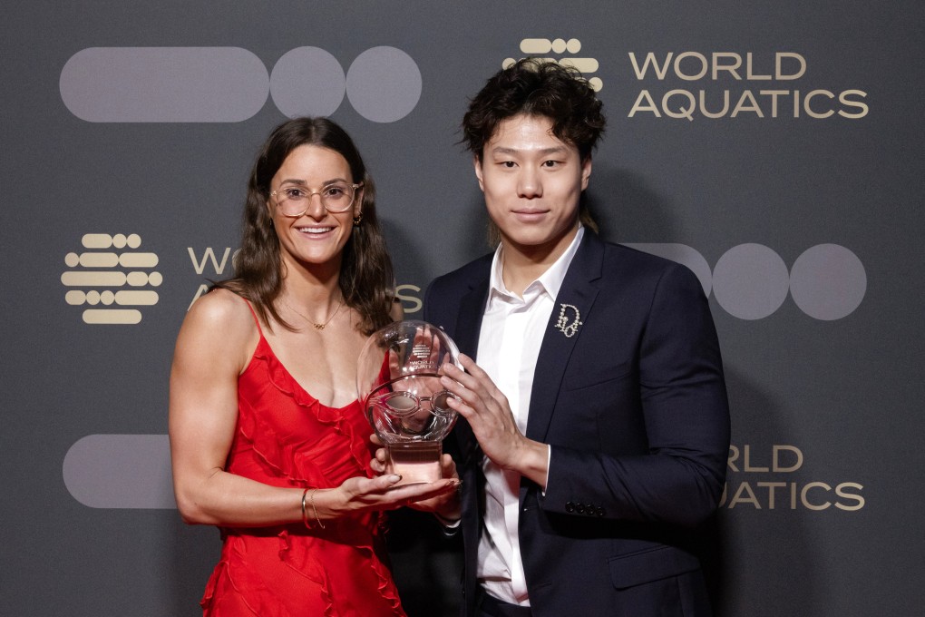 Qin Haiyang and Kaylee McKeown both earned three triple crowns at the World Cup this month. Photo: Xinhua