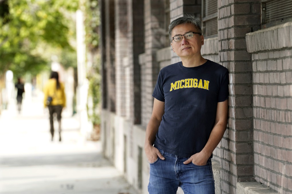 Curtis Chin in Los Angeles in October 2023. In his memoir “Everything I Learned, I Learned in a Chinese Restaurant”, the gay Asian-American writer reflects on growing up in Detroit’s Chinatown, deliving into racism, gay rights and more. Photo: AP/Chris Pizzello