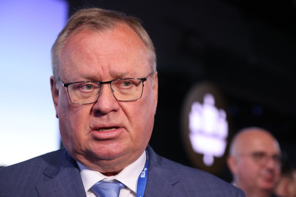 VTB CEO Andrey Kostin spoke to the Post about partnering with China. Photo: Getty Images