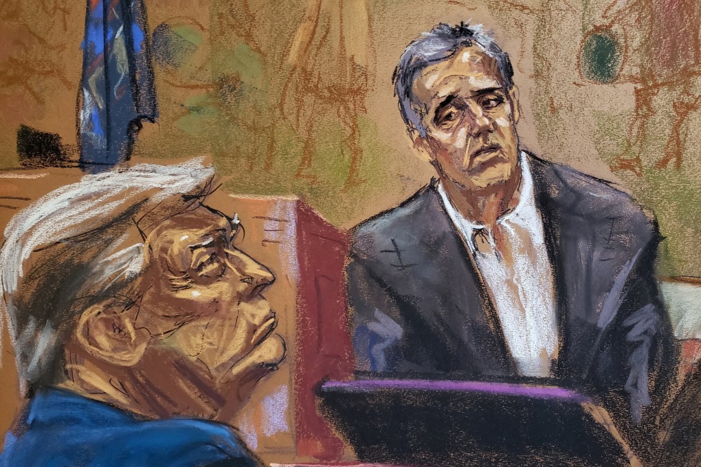 Donald Trump and former fixer Michael Cohen come face-to-face in court ...