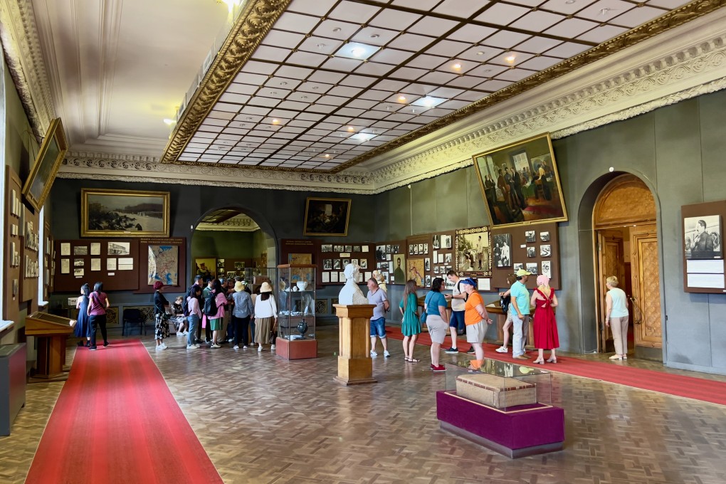 The museum in memory of former Soviet dictator Joseph Stalin in Gori, his birthplace, is Georgia’s best-known and most popular Stalinist site, but not its only memorial to him. Photo: Peter Neville-Hadley