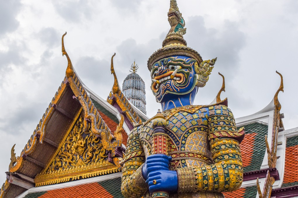 Statues and murals of Yaksha, mythological shape-shifting creatures that protect Thailand’s most sacred sites, including the Grand Palace (above), are found from Bangkok to Chiang Mai. Photo: Ronan O’Connell