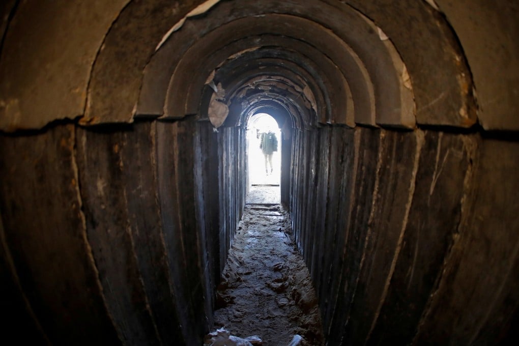 The interior of what the Israeli military said in 2018 was a cross-border attack from Gaza to Israel. File photo: Reuters