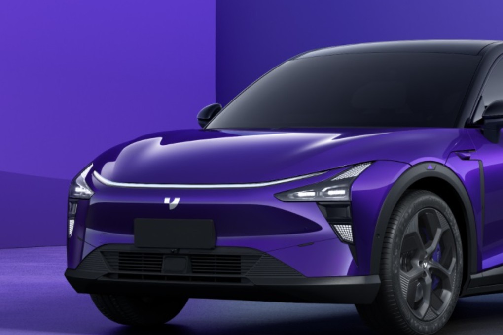 Carmaker Geely Holding and search engine Baidu’s joint-venture launched its flagship vehicle and first AI powered electric car JiYUE 01. Photo: Geely