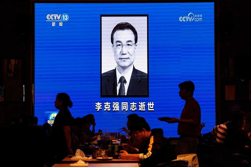 Former Chinese premier Li Keqiang died early on Friday after suffering a heart attack. Photo: Reuters